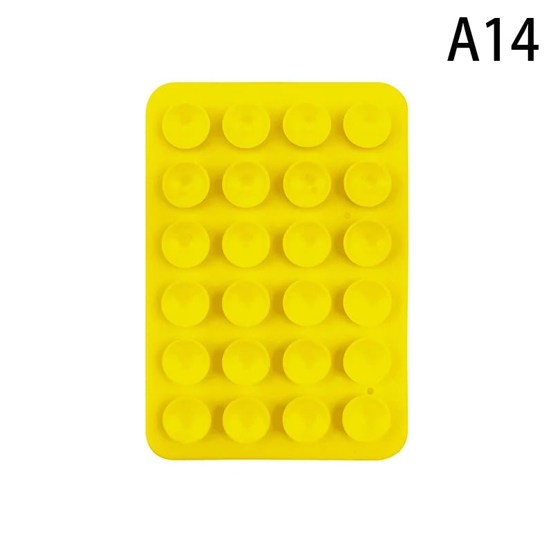 Ventouse silicone transparente pour fixation de téléphone