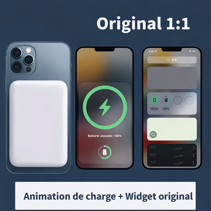 Batterie externe magnétique 50 000 mAh
