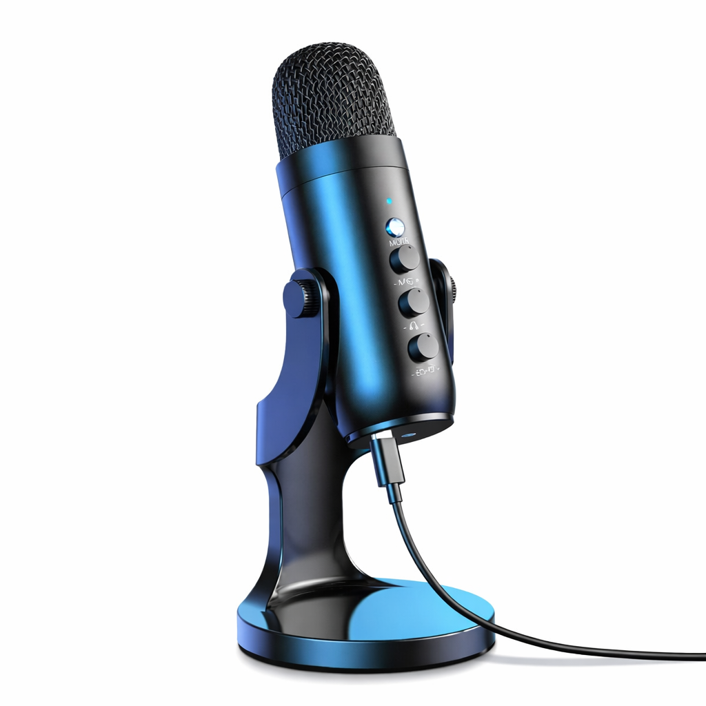 Micro USB Haomuren pour PC & Mac – Streaming, Gaming & Podcast