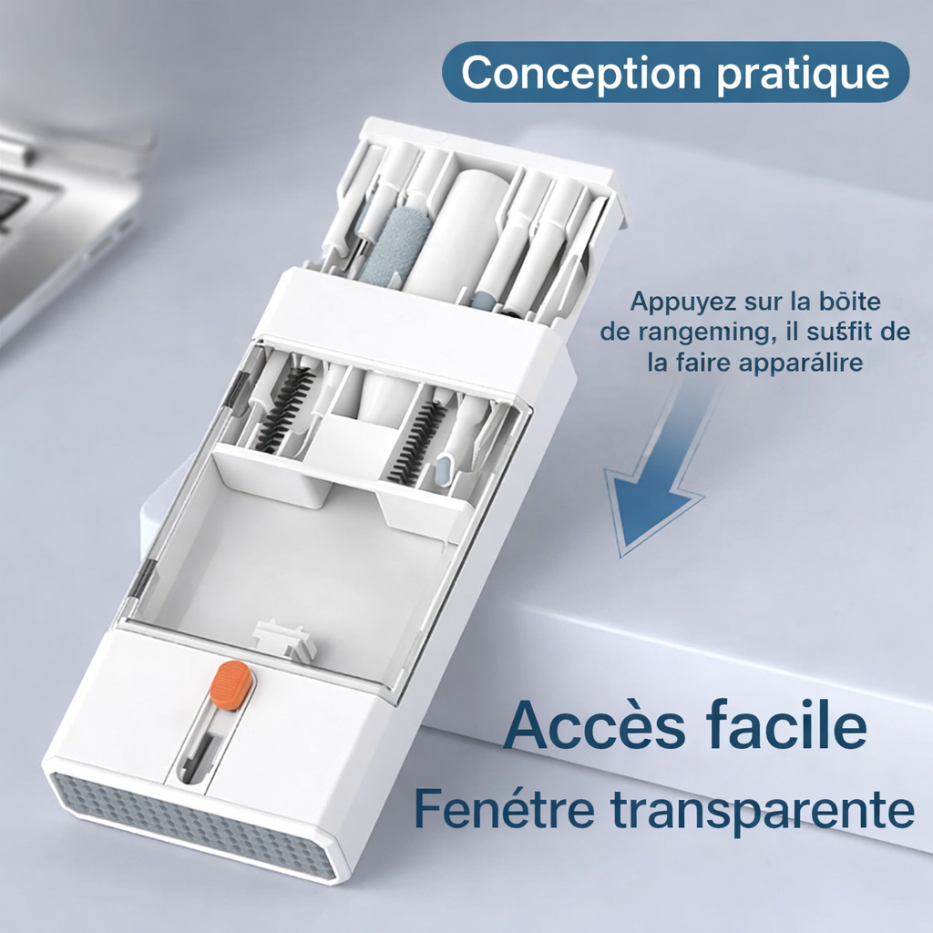 Kit de nettoyage 22 en 1 pour appareils électroniques