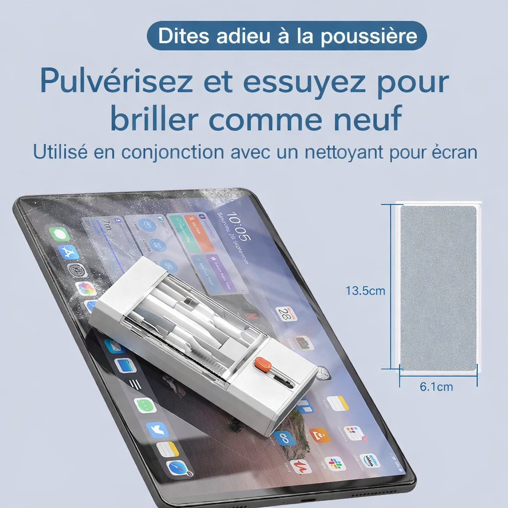 Kit de nettoyage 22 en 1 pour appareils électroniques