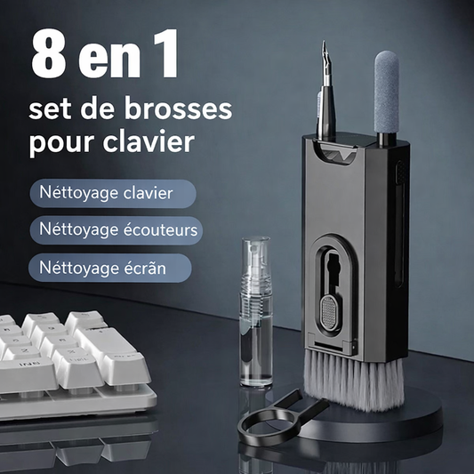 Kit de nettoyage électronique 8 en 1