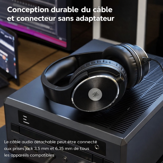 Casque Studio Hi-Fi Filaire OneOdio – Monitoring Pro