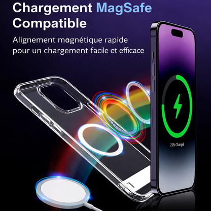 Coque magnétique antichoc