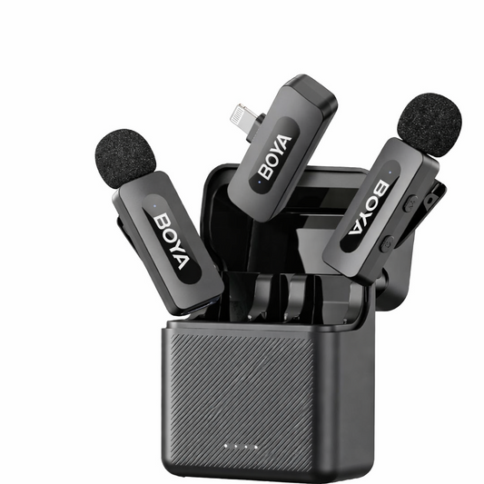 Micro cravate sans fil BOYA BY-V3 – réduction de bruit