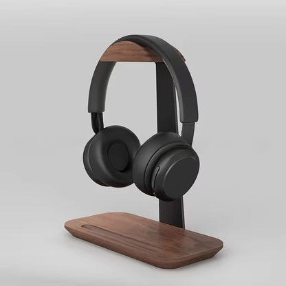 Support Casque Universel Bois & Aluminium