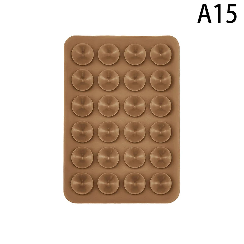 Ventouse silicone transparente pour fixation de téléphone