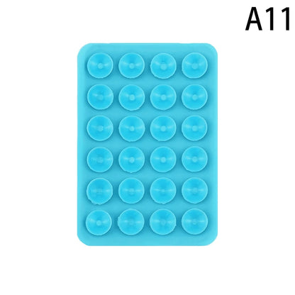 Ventouse silicone transparente pour fixation de téléphone