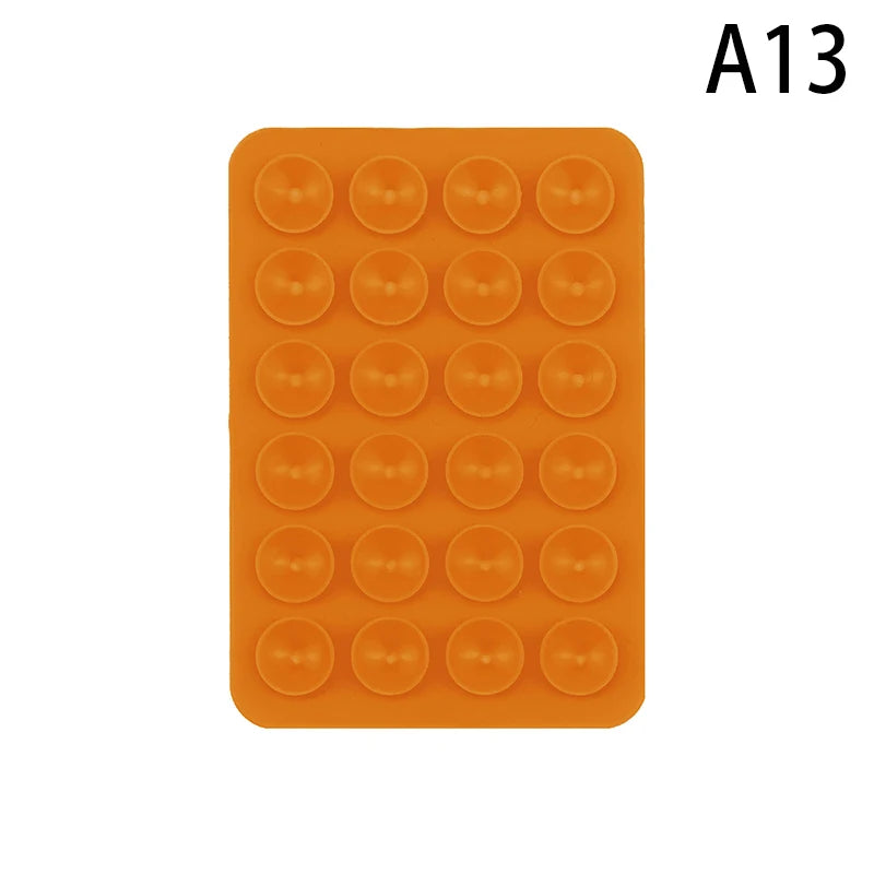 Ventouse silicone transparente pour fixation de téléphone