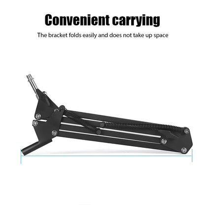 Support Microphone à Bras Flexible Ajustable