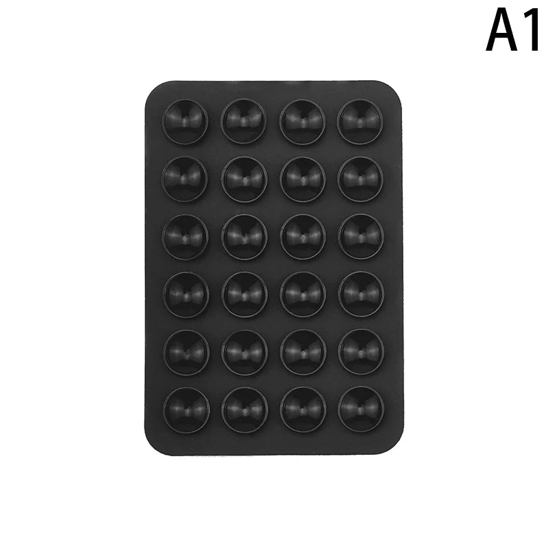 Ventouse silicone transparente pour fixation de téléphone