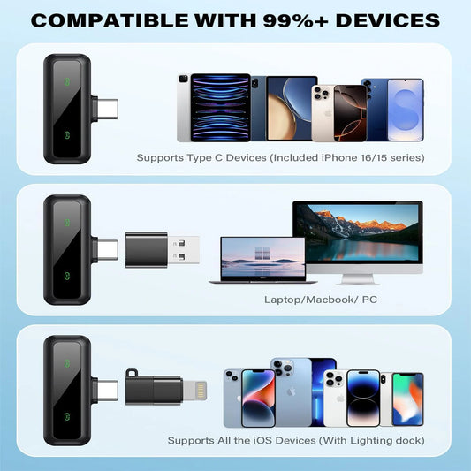 Micro Cravate Sans Fil Universel