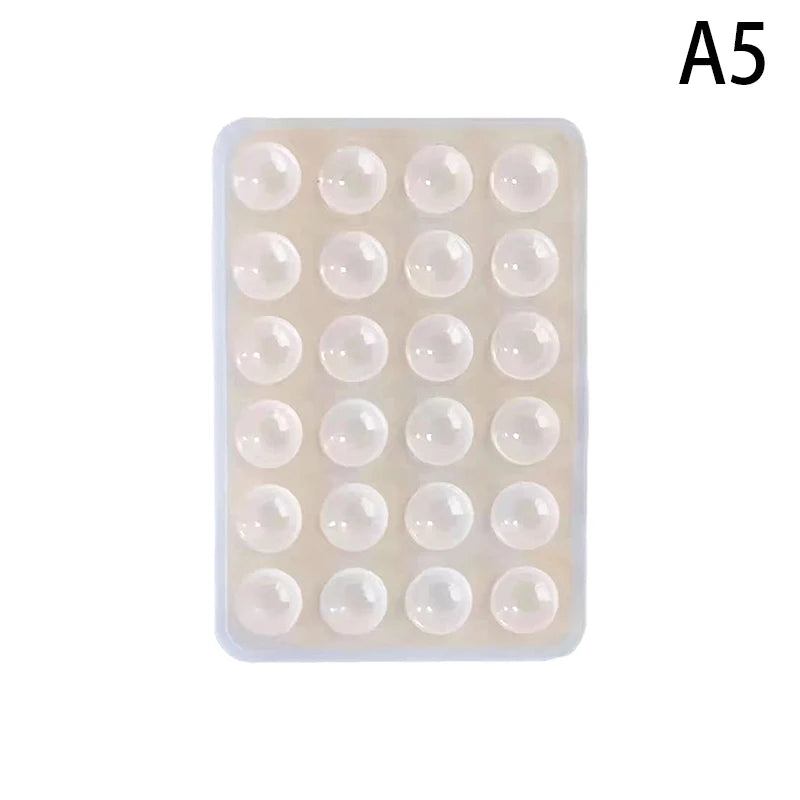 Ventouse silicone transparente pour fixation de téléphone