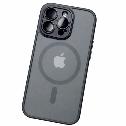 Coque translucide magnétique