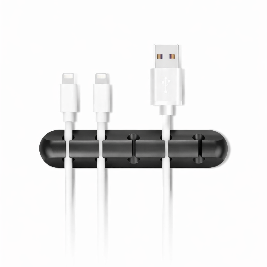 Organisateur de câbles en silicone