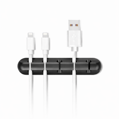 Organisateur de câbles en silicone